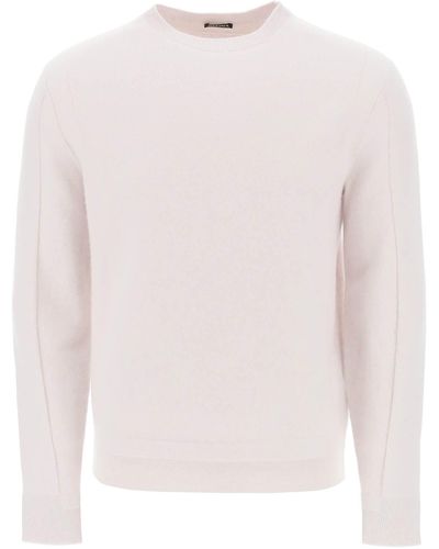 Zegna Wool Cashmere Sweater - White