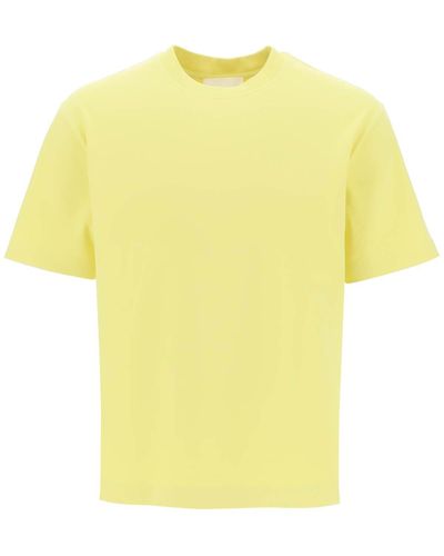 Closed Crew Neck T Shirt - Yellow
