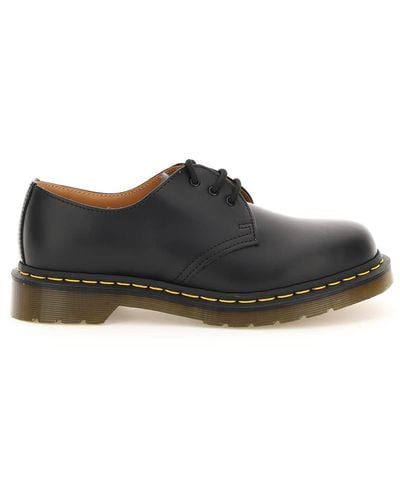 Dr. Martens 1461 Smooth Lace-Up Shoes - Black