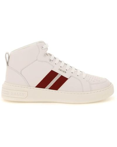Bally Myles Leather High Sneakers - Multicolour