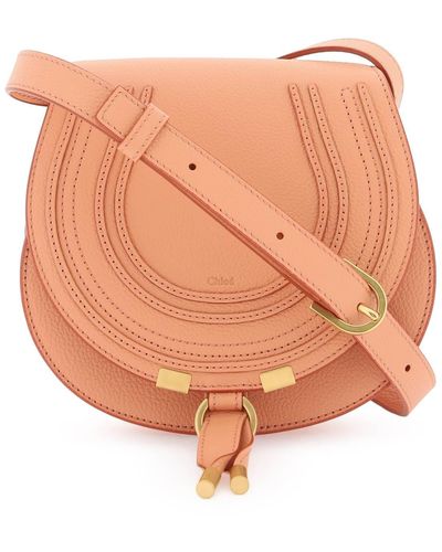 Chloé Borsa a tracolla Marcie piccola - Rosa