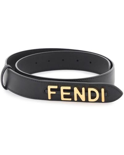 Fendi Graphy Belt - Black