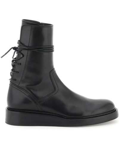 Ann Demeulemeester 'victor' Ankle Boots - Black