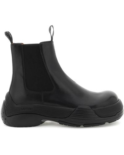 Lanvin 'flash-x Bold' Ankle Boots - Black