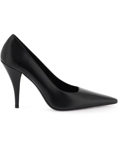 The Row Lana Court Shoes - Black