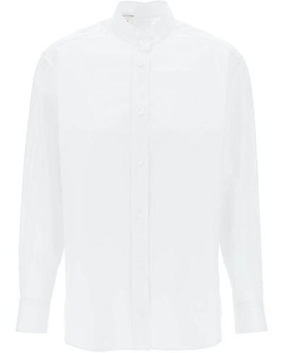 Fendi "Korean-Style Collared Shirt - White