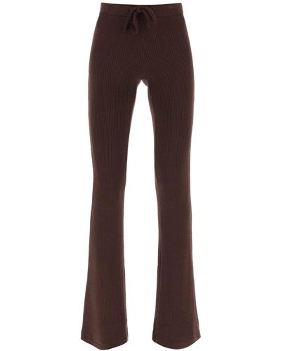 Siedres 'Flo' Knitted Pants - Brown