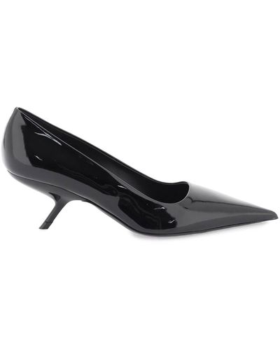 Ferragamo Eva Court Shoes - Black