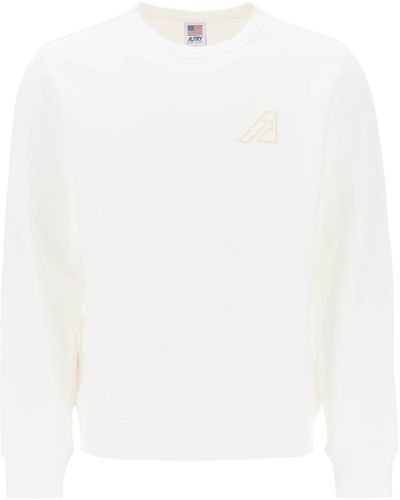 Autry Icon Crewneck Sweatshirt - White