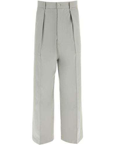 Loewe Tailored Low Crotch Pants - Grey