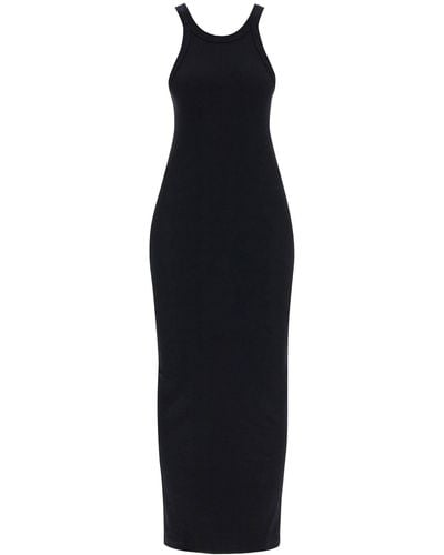 Totême Curved Rib Tank Dress - Black