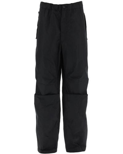 Ferragamo Technical Cargo Trousers - Black