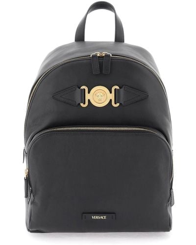 Versace Medusa Biggie Backpack - Black