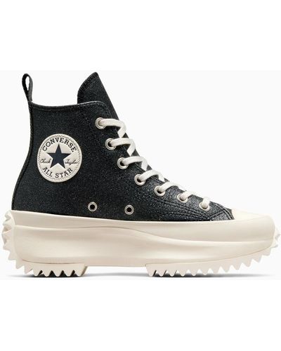 Black Converse Run Star Hike Shoes for Women - Up to 59% off | Lyst UK