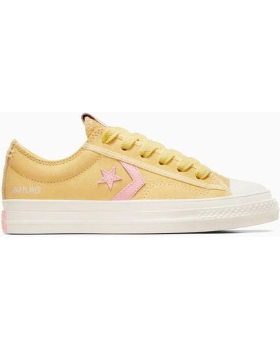 Converse Star Player 76 Suede - Jaune