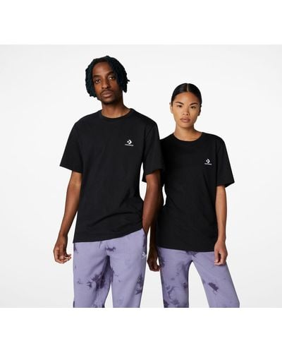 Converse T-shirt à coupe standard Go-To à Star Chevron brodé - Noir