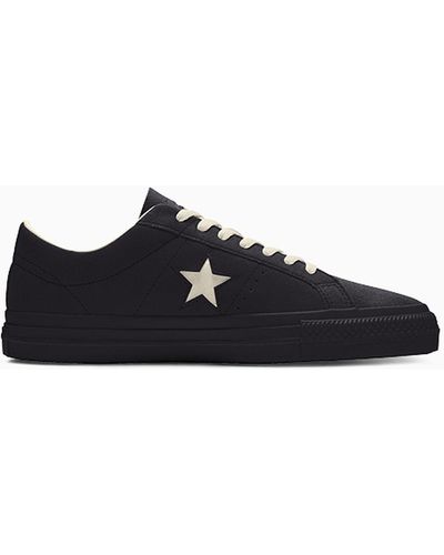 Converse Custom Cons One Star Pro By You - Black