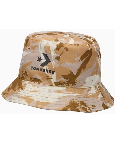 Converse Camo Reversible Bucket Hat - Neutre