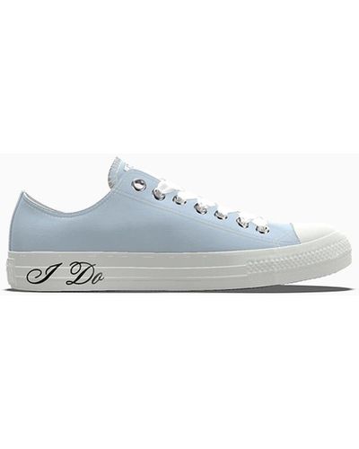 Converse Custom Chuck Taylor All Star Premium Wedding By You - Blue