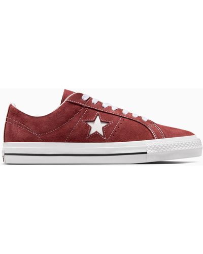 Converse CONS One Star Pro Suede - Rot