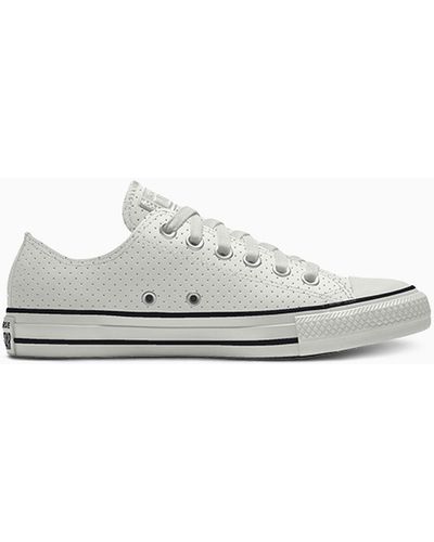 Converse Custom Chuck Taylor Leather By You - Blanc