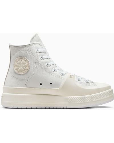 Converse Chuck Taylor Construct Leather - Weiß