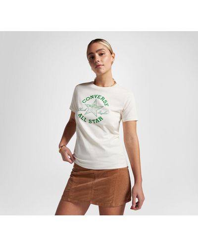 Converse Chuck Taylor Patch T-shirt - Natural