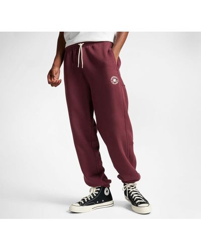 Converse Retro Chuck Taylor Knit Trousers - Red