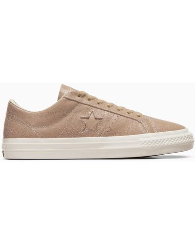 Converse Cons One Star Pro Snake Suede - Brown