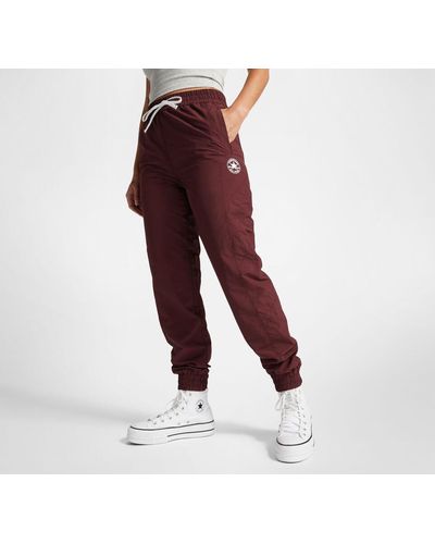 Converse Star Sprinter Trousers - Red