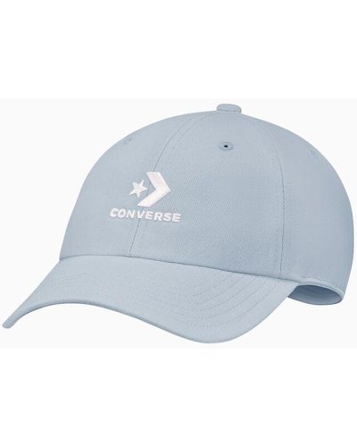 Converse Casquette de baseball Logo Lock-Up - Bleu