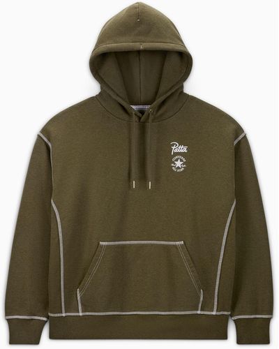 Converse X patta gold standard hoodie - Grün