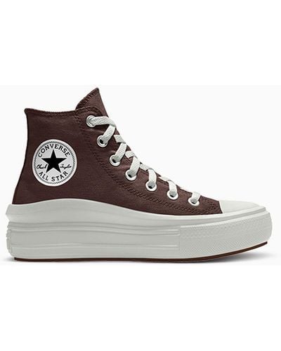 Converse Custom Chuck Taylor All Star Move Platform By You - White
