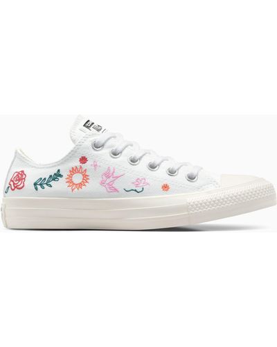 Converse Chuck Taylor All Star Summer Embroidery - Weiß