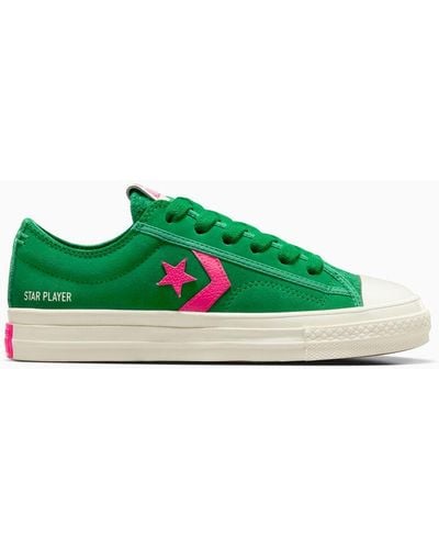 Converse Star Player 76 Suede - Green