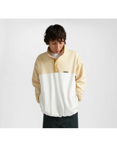 Converse Transitional Knit Blocked Popover - White