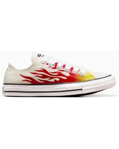 Converse Chuck Taylor All Star Flames - Rot