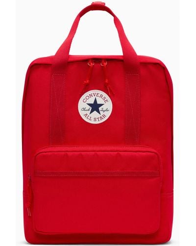Converse Small square backpack - Rot
