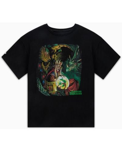 Converse X Dungeons & Dragons Crystal Ball T-Shirt - Noir