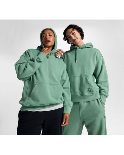 Converse Gold Standard Loose-fit Pullover Hoodie - Green