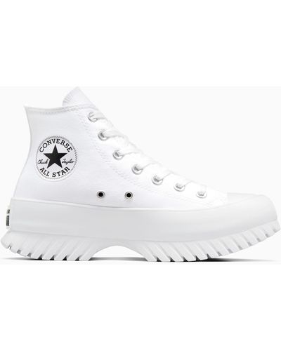Converse Chuck Taylor All Star Lugged 2.0 Leather - Weiß