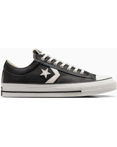 Converse Star Player 76 Fall Leather - Noir