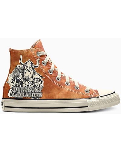 Converse Custom Chuck Taylor All Star Dungeons & Dragons High Top By You - White
