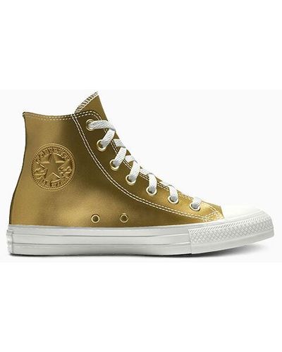 Converse Custom Chuck Taylor All Star Leather By You Gold - Natur