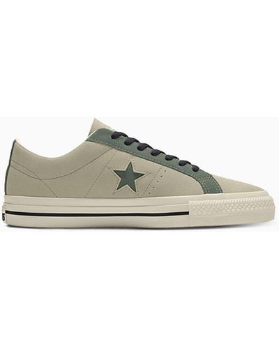 Converse Custom Cons One Star Pro By You - Natural
