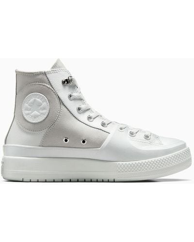 Converse Chuck Taylor Construct Leather - Gris