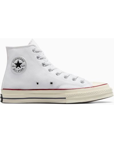 Converse – Chuck '70 – Hohe Sneaker - Weiß