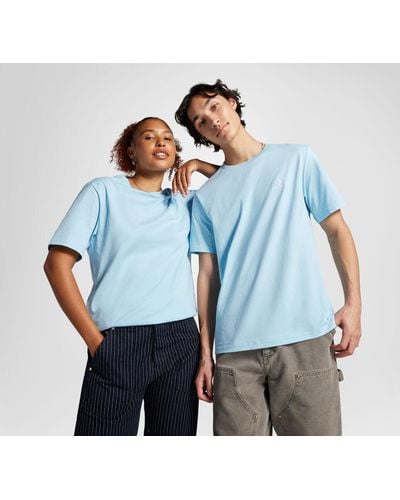 Converse T-shirt à coupe standard Go-To à Star Chevron brodé - Bleu