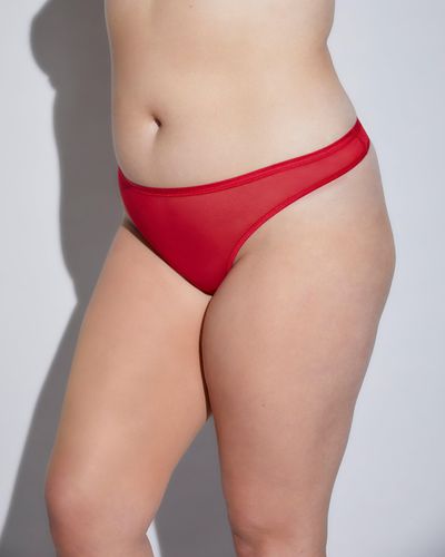 Cosabella Extended Classic Thong - Red