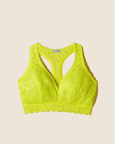 Cosabella Extended Racie Racerback Bralette - Yellow